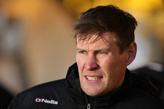 Antony Sweeney looks set to remain in charge for Hartlepool's Papa John's Trophy tie with Sheffield Wednesday (Credit: James Holyoak | MI News)