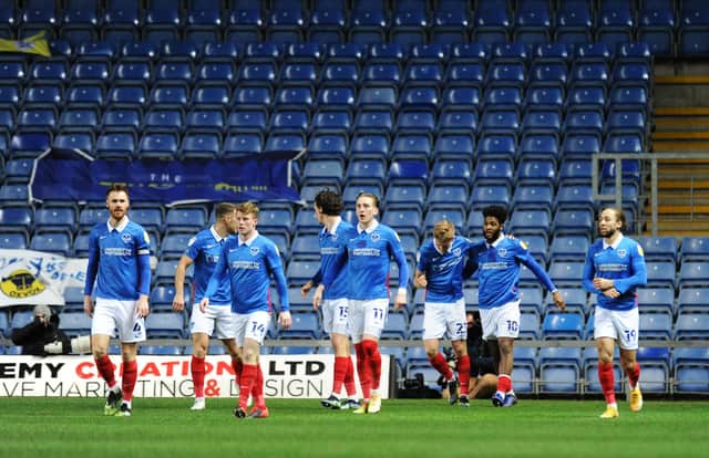 Data experts predict whether Portsmouth will make the play-offs. (Photo by Alex Burstow/Getty Images)
