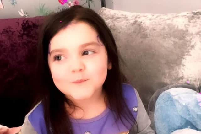 Lyla O'Donovan recovering at home after her tenth brain operation.