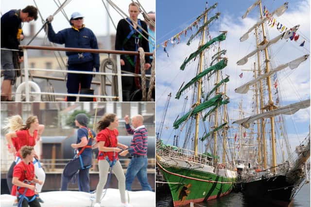 Hartlepool's 15-25-year-olds could enjoy a dream tall ship experience this summer, just like these people did in 2010.