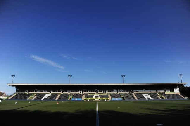 Hartlepool United travel to the New Lawn Stadium to face Forest Green Rovers. (Photo by Alex Burstow/Getty Images)