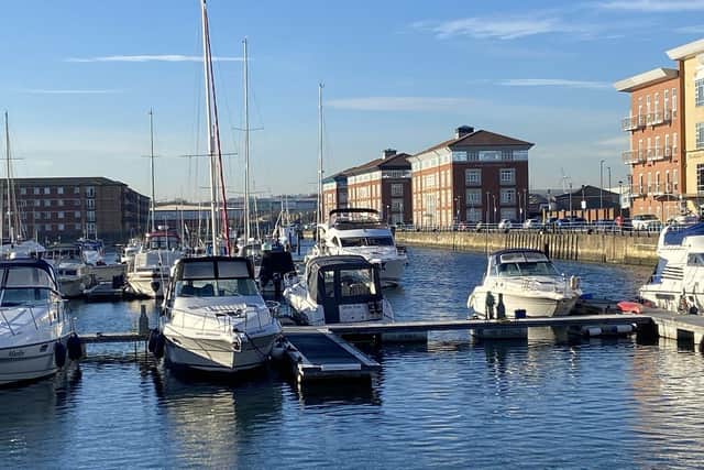 The £25 million Hartlepool Town Deal includes a project to improve connections between the town centre and Searon Carew with Hartlepool marina. Picture by FRANK REID