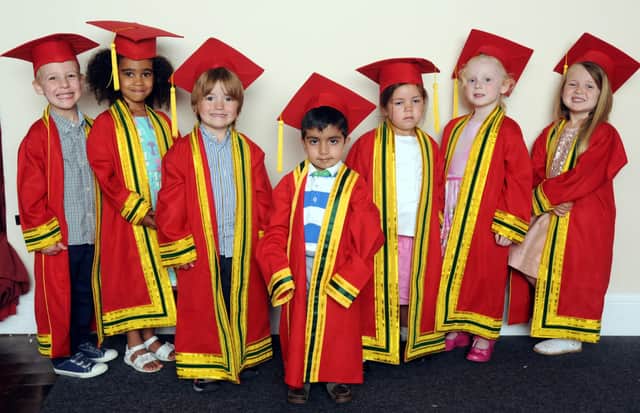 It's the Cleadon Village Kindergarten graduation at Cleadon Village Little Theatre in 2012. Remember it?