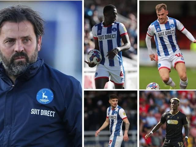 Could Paul Hartley be tempted to sign any of the players he brought into Hartlepool United having returned to Cove Rangers. MI News & Sport Ltd