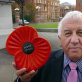 Dedicated poppy volunteer, the late Ian Cameron.