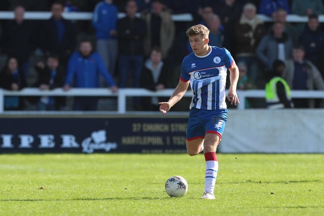 Made one or two mis-steps, which is understandable for an 18-year-old with just a handful of first team appearances to his name, but again showed why he is so highly-rated at Pools. For all he benefits from playing alongside Parkes and Waterfall, he helps the experienced pair with his pace, allowing the teenager to nullify the threat from runners in-behind. Has already become a firm fan favourite and, on Saturday's showing, it's easy to see why.