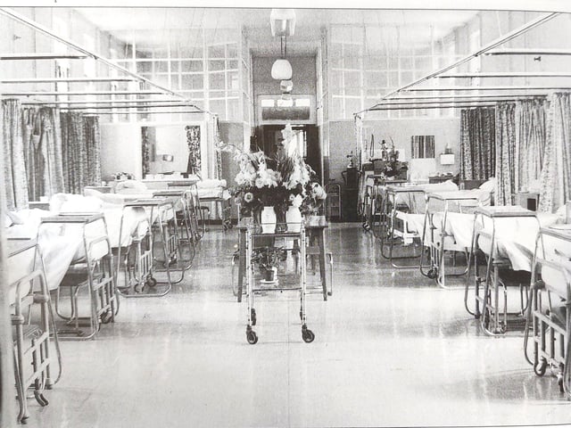 A look inside a ward at the former Cameron Hospital where countless babies were born prior to thehospital's closure and demolition in the 1990s. Houses stand on the Serpentine Road today.