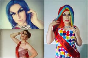 Anthony Layton appears as Celeste St Clair in shows and hopes to take the top title in Miss Drag UK.