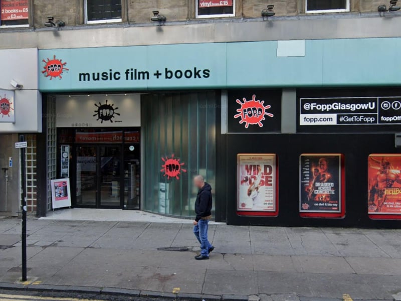 The Glasgow branch of Fopp, on Union Street, reopens on Monday, April 26.