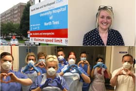 Cath Ruoccohas spoken of being surrounded by an invisible killer and of the inspirational team at the University Hospital of North Tees who are doing their utmost to help every patient with Covid-19.