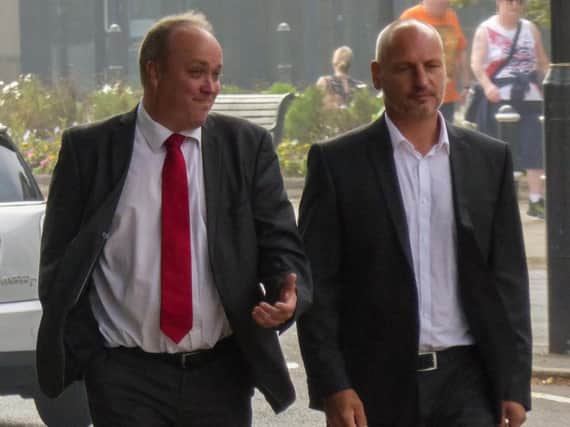 Stephen Murrall and Peter Harris have been convicted of fraud over their supposed takeover of Hartlepool United.