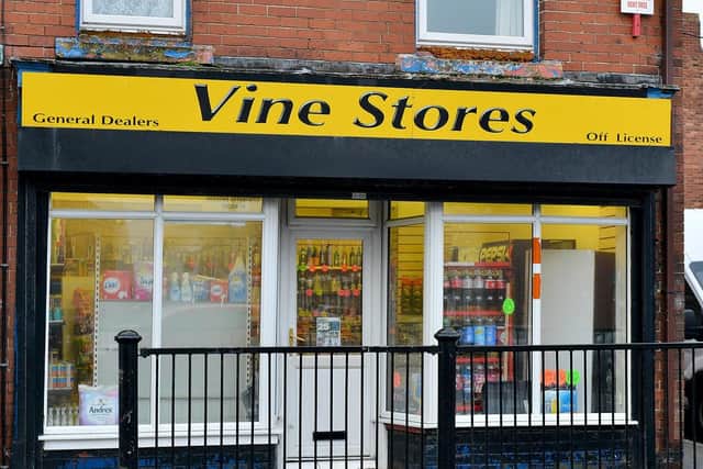 Vine Stores in Blackhall.