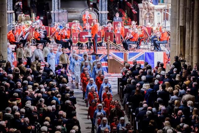Enter CIC has taken part in previous high profile First World War commemorations, including the Festival of Remembrance in Durham Cathedral.
