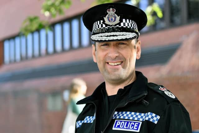 Richard Lewis Chief Constable Cleveland Police Force.