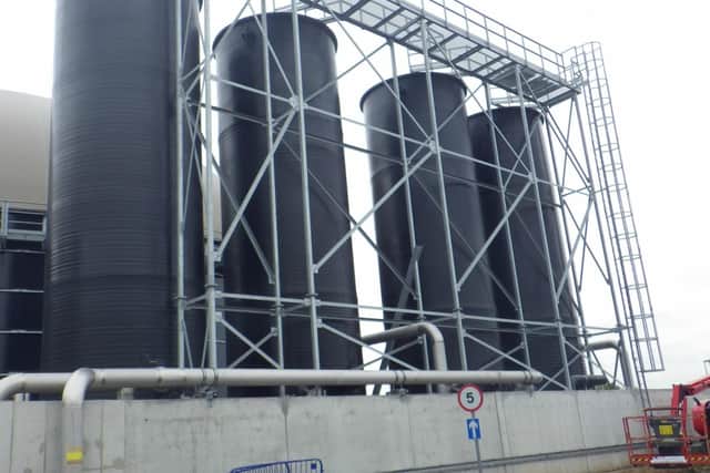 The source of the emissions at the Middlesbrough site