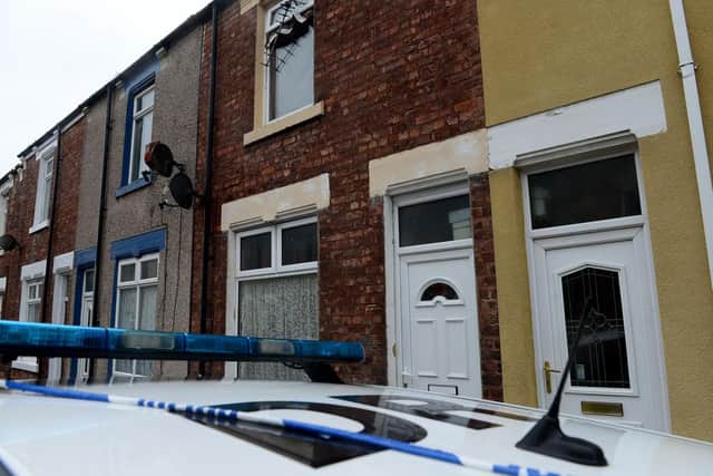 Police carry out inquiries following a murder in Hartlepool.