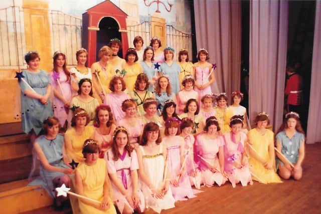 The ladies chorus from the 1988 production of Iolanthe.