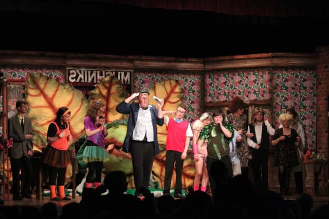 Catcote Academy Sixth Form students performing Little Shop of Horrors.