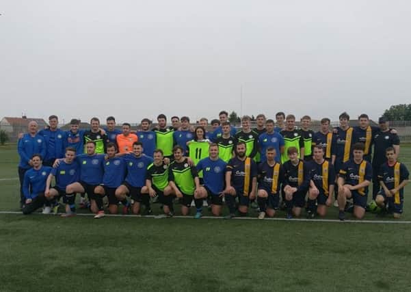 Daniel Sirell's team mates and friends come together to play a match in his honour
