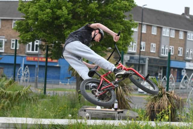Rollin' at Rozzy skateboard/bmx event at Rossmere Skate Park, Hartlepool, on Saturday.