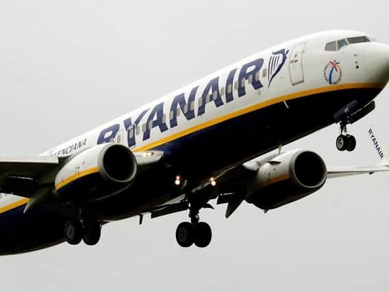 Ryanair. Picture by PA