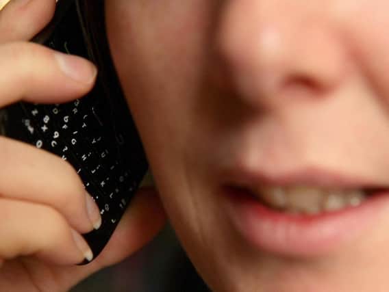 People have been urged to put the phone down on cold calling companies who ask for bank details.
