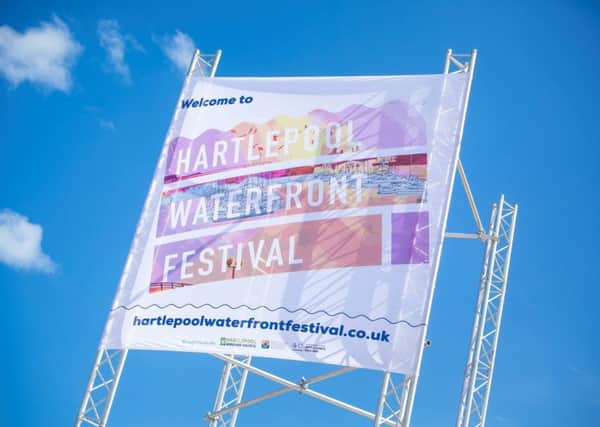 Hartlepool Waterfront Festival.