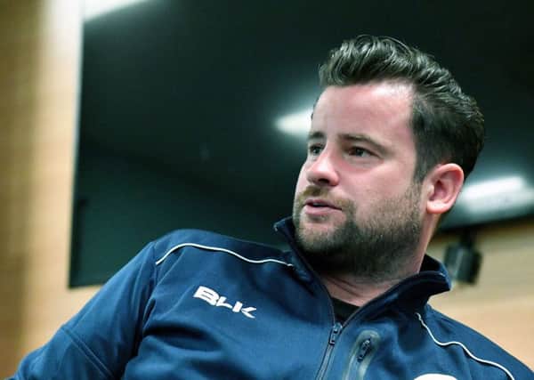 Hartlepool United manager Matthew Bates. Picture by FRANK REID.
