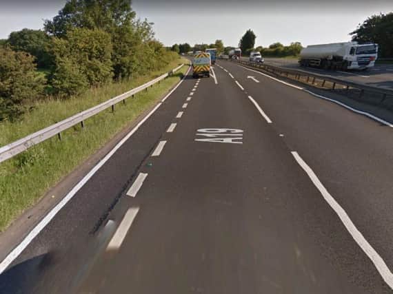 The crash happened on the A19 in North Yorkshire.
