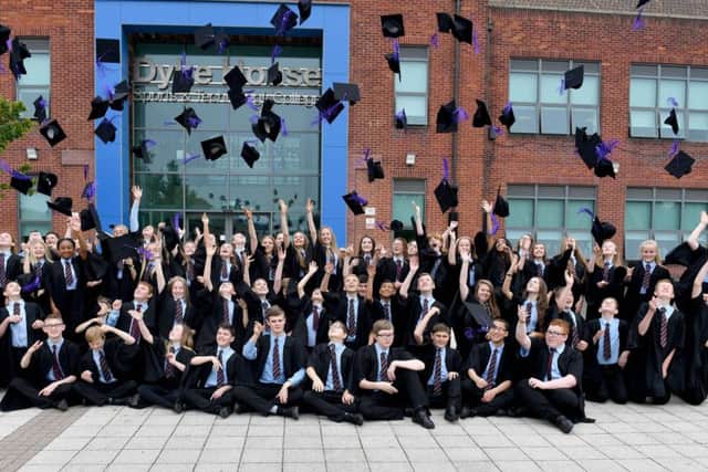 Dyke House College's year 8s have celebrated the end of the Pledges and Graduation project.