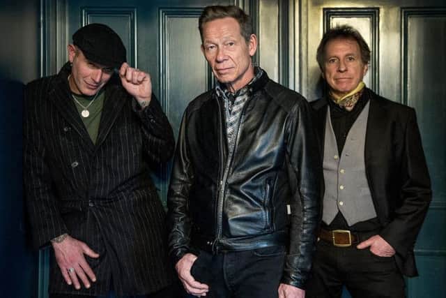 The Professionals, featuring former Sex Pistols drummer Paul Cook, centre, will provide support for the Ruts DC tour.