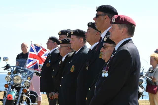 Armed Forces Day events included a dedication of the new standard of the Hartlepool branch of the Royal Engineers Association.