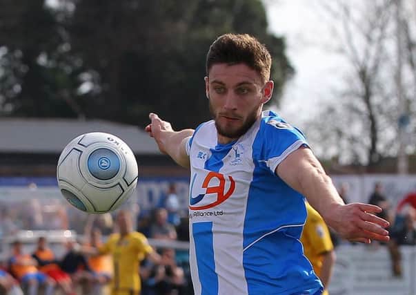 Pools' Jake Cassidy. Picture by Gareth Williams/AHPIX.com.