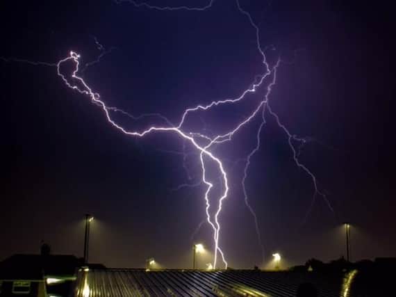 Steven Ainger captured this incredible image of lightning in Hartlepool.