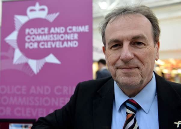 Barry Coppinger Cleveland Police Crime Commissioner.  Picture by FRANK REID
