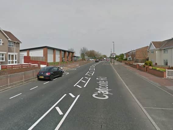 The incident happened on Catcote Road. Image copyright Google Maps.