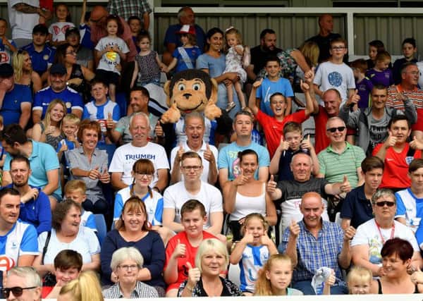 Hartlepool United supporters at the Hartlepool United photo and fans event.  Picture by FRANK REID
