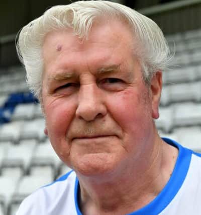 Jim Murray after the Hartlepool United photo and fans event.  Picture by FRANK REID