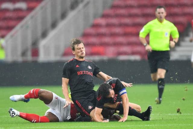 Adama Traore injured his shoulder in the abandoned friendly against Sunderland.