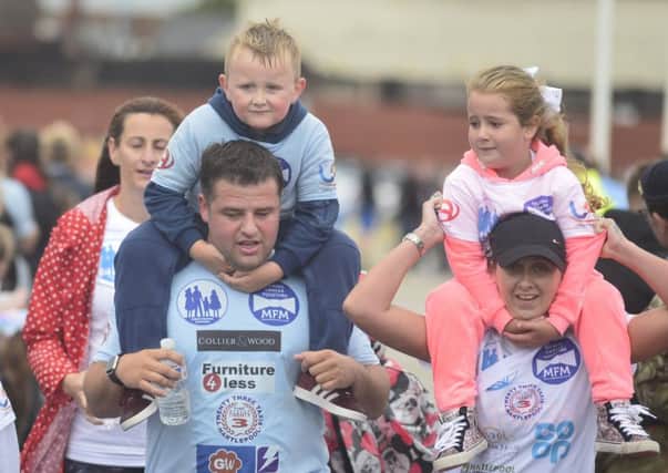 The Miles for Men and Walk for Women event at Seaton Carew.