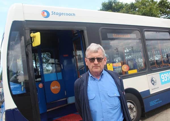 David Littlewood is celebrating 35 years of service as a bus driver.