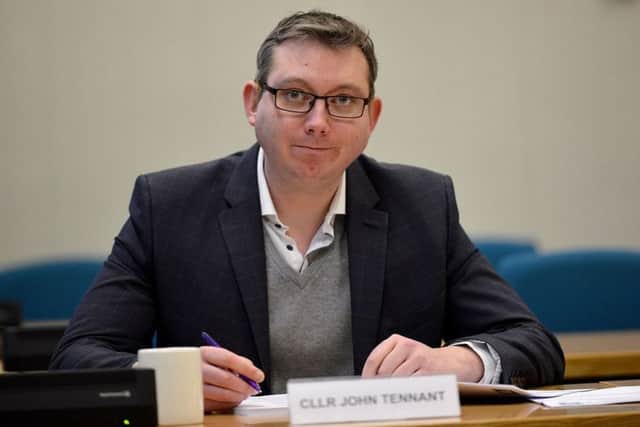 Councillor John Tennant.