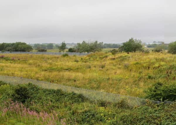 Proposed site of Wind Tubines, off Brenda Road, Hartlepool.