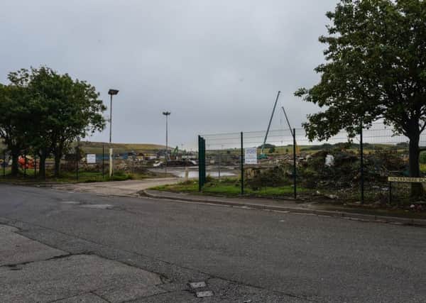 The proposed Ward Recyclng site in Windemere Road, Hartlepool.