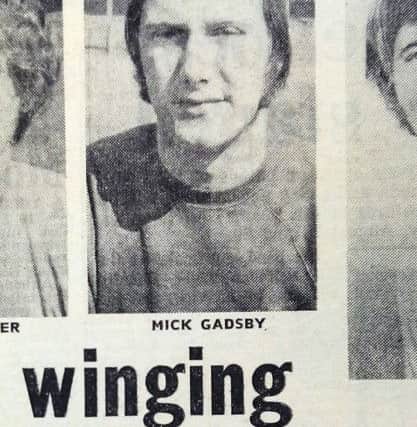 Mick Gadsby who was a late injury scare for Pools.