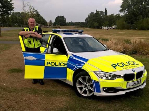 PC Pete Linsley has been given a national award