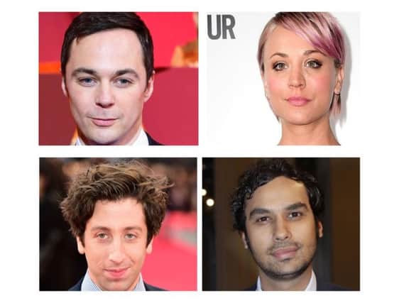 Some of the Big Bang Theory cast