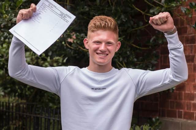 Hartlepool United Academy prospect Joshua Scott has been awarded a two-year scholarship to study maths and a BTEC in sport at East Durham College.