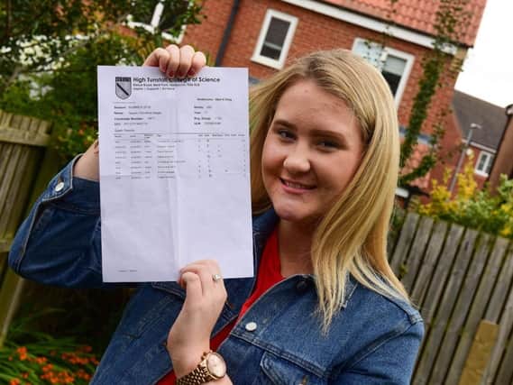 Niamh Hogan passed her exams despite the loss of her dad in December.