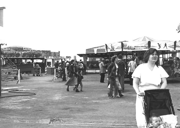 The fairground at Seaton Carew in 1970. Photos courtesy of the Reference Library and the Douglas Ferriday collection.